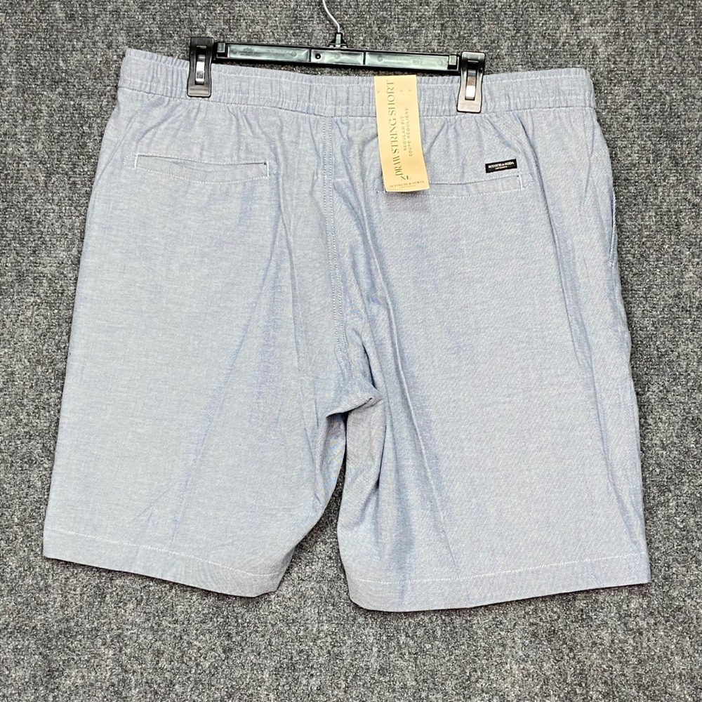 Scotch & Soda Amsterdam Mens‎ XL Drawstring Shorts Regular Fit Sargasso Sea NWT